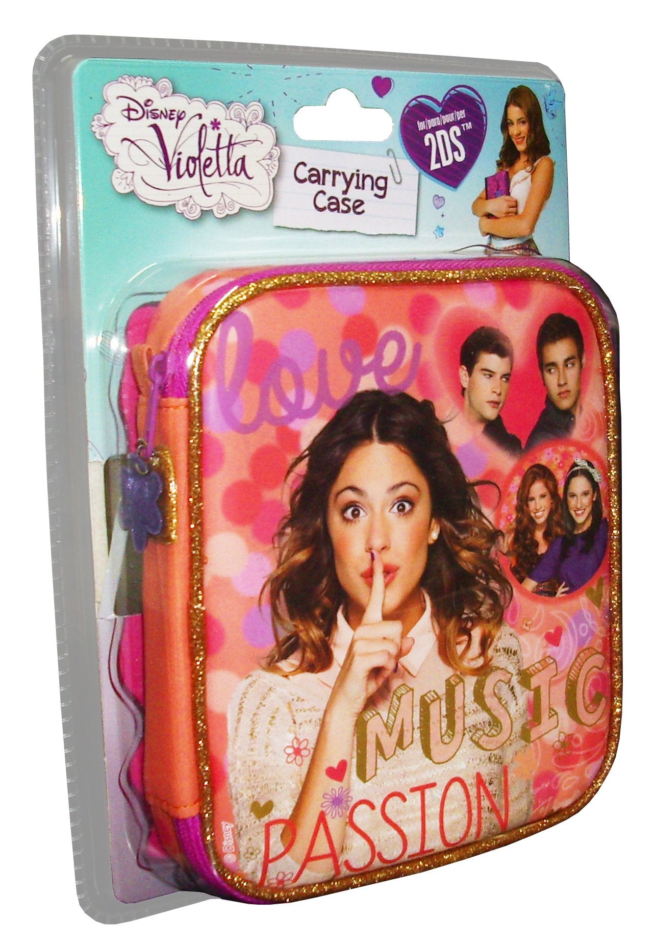 Ardistel - Étui de transport Disney Violetta sous licence (Nintendo 2DS) Ardistel - Étui de transport Disney Violetta sous licence (Nintendo 2DS)